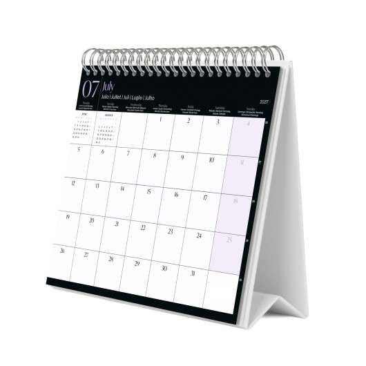 CALENDARIO DA SCRIVANIA 2027 SLEEPLESS GARDEN
