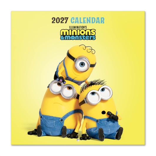 CALENDARIO 2027 30X30 MINIONS 3