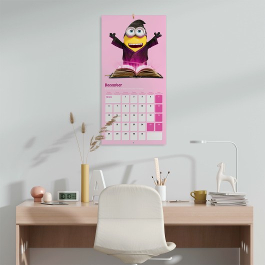 CALENDARIO 2027 30X30 MINIONS 3