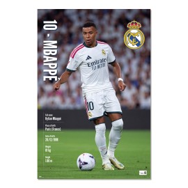 POSTER REAL MADRID 2026/2027 MBAPPE