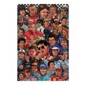 POSTER LEYENDAS DE LA F1 POR MORALES DE LOS RIOS
