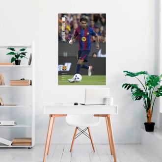 POSTER FC BARCELONA LAMINE YAMAL 2