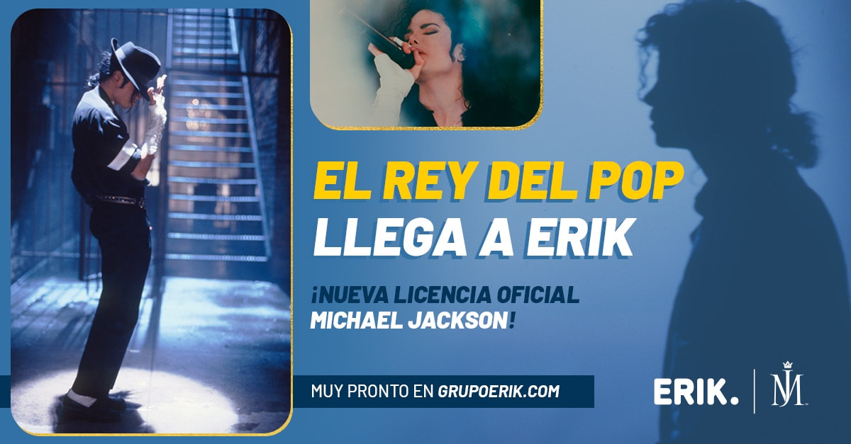 Nueva licencia oficial en Erik: Michael Jackson