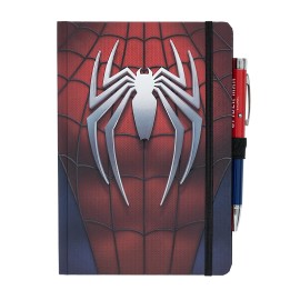 CUADERNO PREMIUM A5 CON BOLIGRAFO PROYECTOR MARVEL SPIDER-MAN
