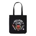 BOLSO DE TELA STRANGER THINGS HELLFIRE CLUB