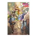 POSTER JOJOS BIZARRE ADVENTURE JOSEPH JOESTAR & CAESAR ZEPPELI