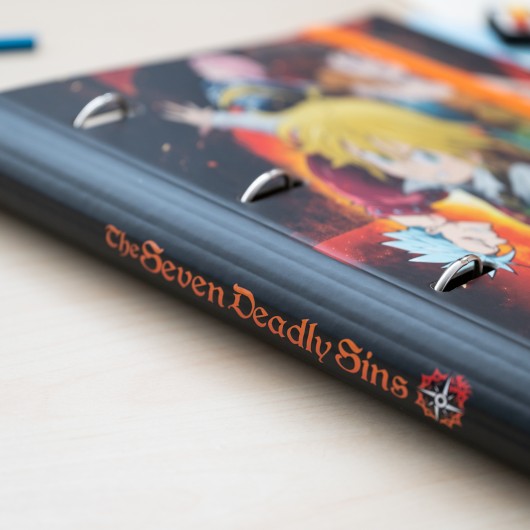 CARPETA 4 ANILLAS PREMIUM THE SEVEN DEADLY SINS