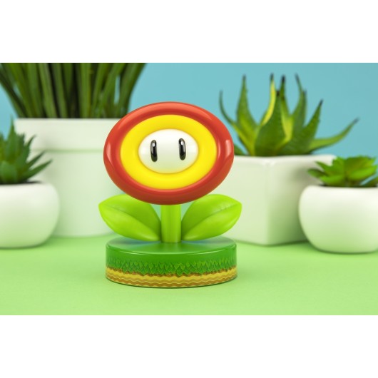 LAMPARA ICONS NINTENDO SUPER MARIO FIRE FLOWER