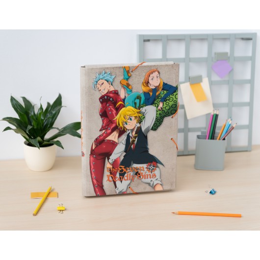 CARPETA SOLAPAS PREMIUM THE SEVEN DEADLY SINS