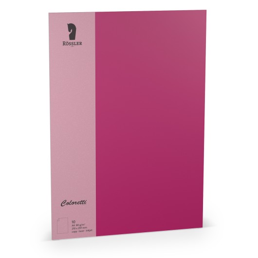 FOLIO A4 COLORETTI 10 UNIDADES MAGENTA