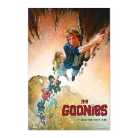 POSTER THE GOONIES IT´S OUR TIME DOWN HERE