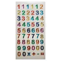 PEGATINAS TWEENY FOAMY NUMEROS BRILLO