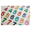 PEGATINAS TWEENY FOAMY NUMEROS BRILLO