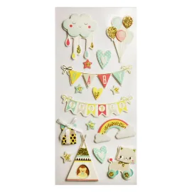 PEGATINAS SCENY SCRAP & DECO BABY RELIEVE 2