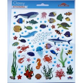 PEGATINAS CLASSY ANIMALES MARINOS