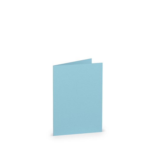TARJETA A7 PAPERADO 5 UNIDADES AZUL AGUA