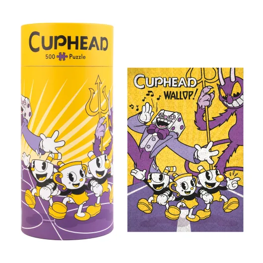 PUZZLE 500 PIEZAS CUPHEAD READY FOR THE DEVIL'S DANCE?