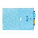 CUADERNO TAPA FELPA A5 PREMIUM CON BOLIGRAFO PROYECTOR DISNEY STITCH TROPICAL