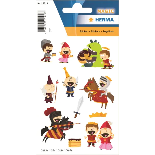 PEGATINAS MAGIC LITTLE KNIGHT SILK