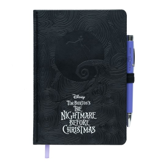CADERNO PREMIUM A5 COM ESFEROGRÁFICA PROJECTORA O ESTRANHO MUNDO DE JACK