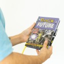 CADERNO PREMIUM A5 COM ESFEROGRÁFICA PROJECTORA REGRESSO AO FUTURO