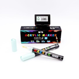 MARCADOR DE TINTA ACRÍLICA TURQUESA 13 S501