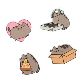 CONJUNTO DE 4 PINS PUSHEEN