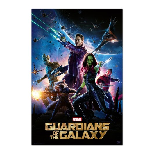 POSTER MARVEL GUARDIÕES DA GALÁXIA OFICIAL