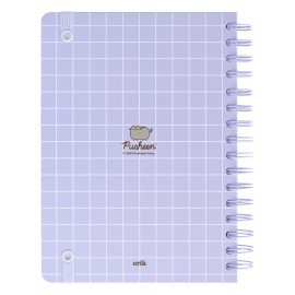 CADERNO CAPA DURA A5 PUSHEEN MOMENTS COLLECTION 2