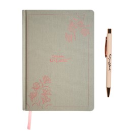 SET CADERNO PREMIUM A5 COM ESFEROGRÁFICA RAQUEL BECK 2