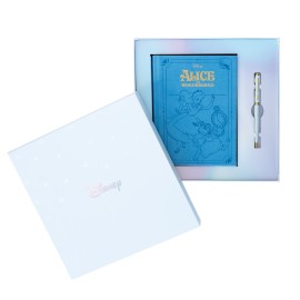 SET CADERNO PREMIUM A5 COM CANETA  DISNEY ALICE NO PAÍS DAS MARAVILHAS
