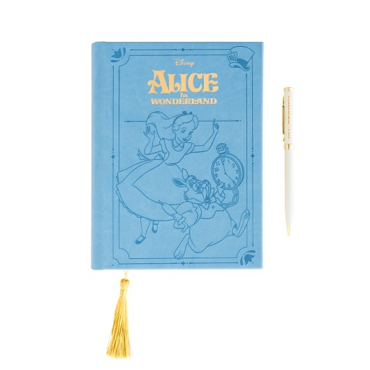SET CADERNO PREMIUM A5 COM CANETA  DISNEY ALICE NO PAÍS DAS MARAVILHAS