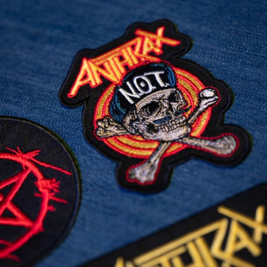 SET DE 5 ADESIVOS ANTHRAX