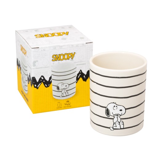 PORTA-LÁPIS DE CERÂMICA SNOOPY LAZY DAYS