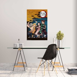 POSTER DEMON SLAYER LA CASA DOS TAMBORES 2