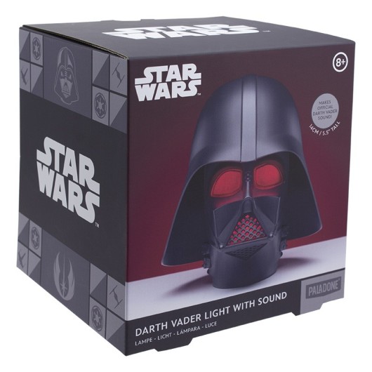 LÂMPADA COM SOM STAR WARS DARTH VADER