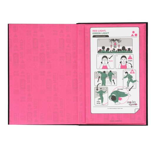 CADERNO PREMIUM A5 SQUID GAME