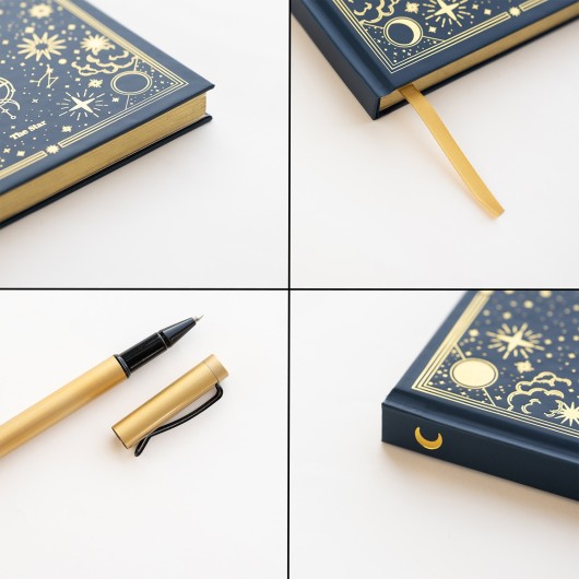 SET CADERNO PREMIUM A5 COM ESFEROGRÁFICA ASTRAL