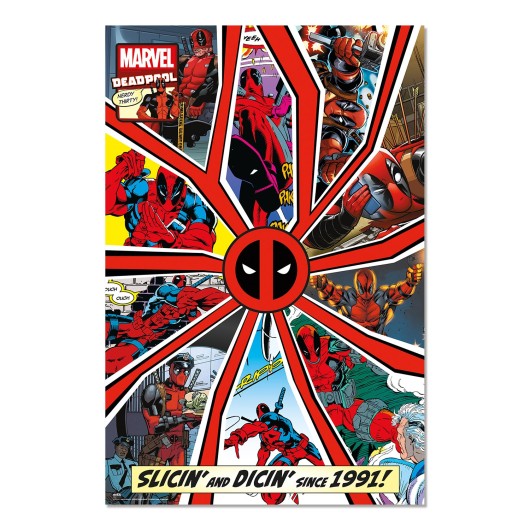 POSTER MARVEL DEADPOOL CAPA COMIC 30 AÑOS