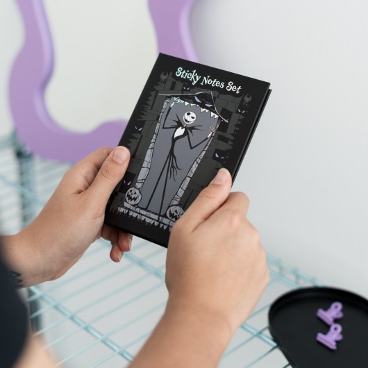 BLOCO DE NOTAS ADESIVAS DISNEY O ESTRANHO MUNDO DE JACK