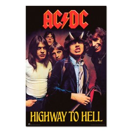 POSTER AC DC HIGHWAY TO HELL