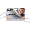 CONJUNTO DE 2 PULSEIRAS STAR WARS AHSOKA TANO SABRE LASER