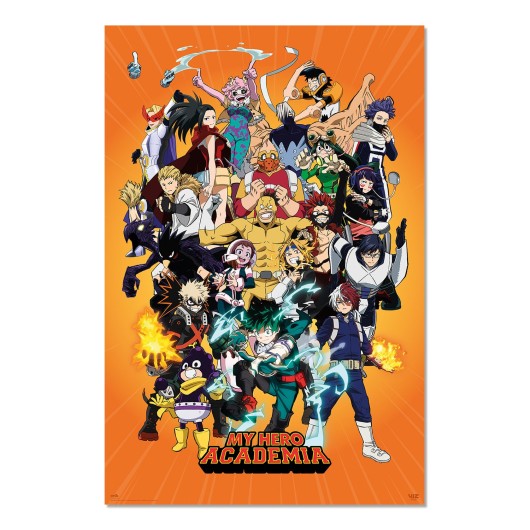 PÓSTER MY HERO ACADEMIA