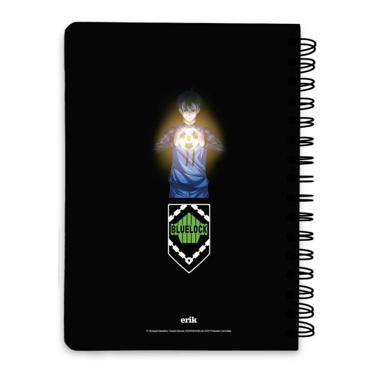 CADERNO CAPA DURA A5 BLUE LOCK
