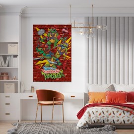 POSTER TARTARUGAS NINJA 2