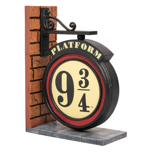 SUPORTES DE LIVROS HARRY POTTER PLATAFORMA 9 3/4
