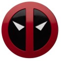 CONJUNTO PINS MARVEL DEADPOOL E LOBEZNO MAGNÉTICOS