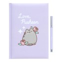 SET CADERNO PREMIUM A5 COM ESFEROGRÁFICA PUSHEEN MOMENTS