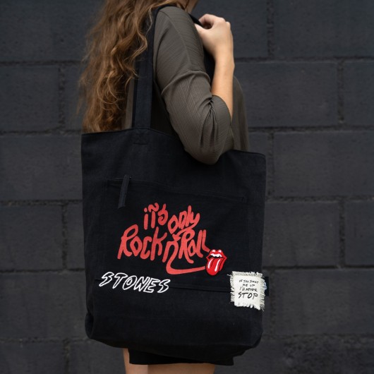 SACO DE TELA PREMIUM THE ROLLING STONES