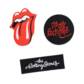 CONJUNTO DE 3 ADESIVOS THE ROLLING STONES